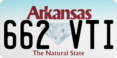 AR license plate 662VTI