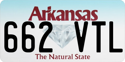 AR license plate 662VTL
