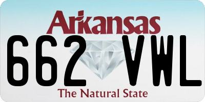 AR license plate 662VWL