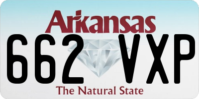 AR license plate 662VXP