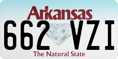 AR license plate 662VZI