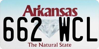 AR license plate 662WCL