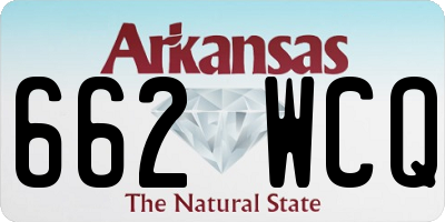 AR license plate 662WCQ