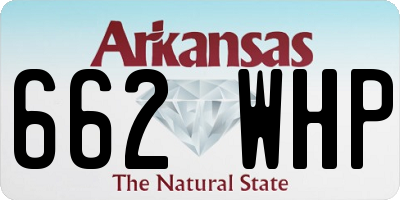 AR license plate 662WHP