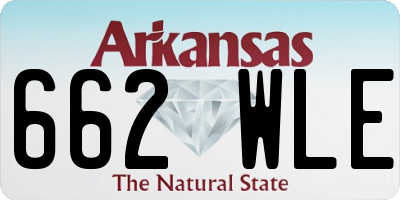 AR license plate 662WLE