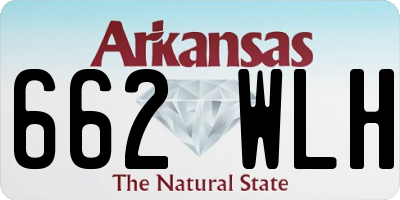 AR license plate 662WLH