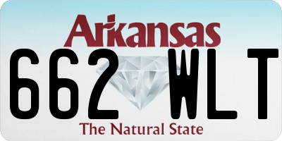 AR license plate 662WLT