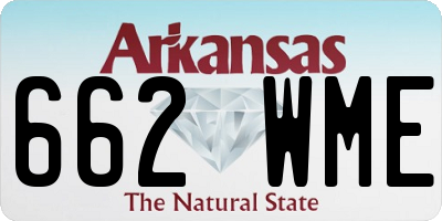 AR license plate 662WME