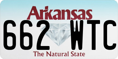 AR license plate 662WTC