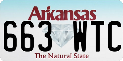 AR license plate 663WTC