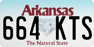 AR license plate 664KTS