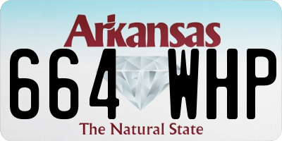 AR license plate 664WHP