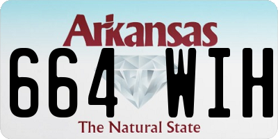 AR license plate 664WIH