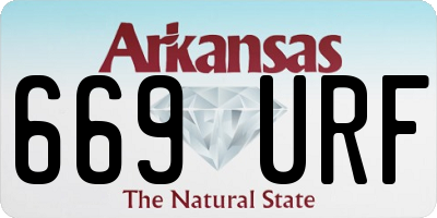 AR license plate 669URF