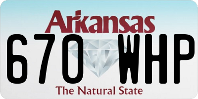AR license plate 670WHP