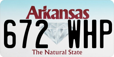 AR license plate 672WHP