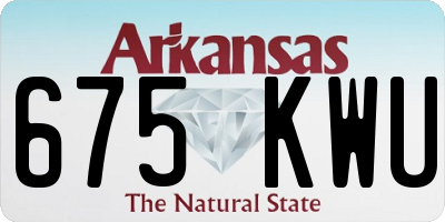 AR license plate 675KWU