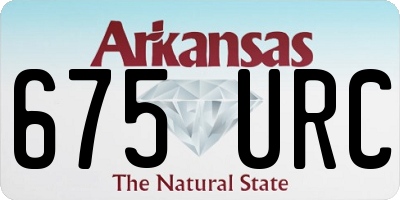 AR license plate 675URC