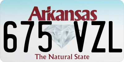 AR license plate 675VZL