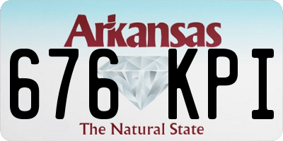 AR license plate 676KPI