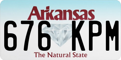 AR license plate 676KPM