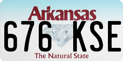 AR license plate 676KSE
