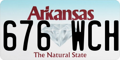 AR license plate 676WCH