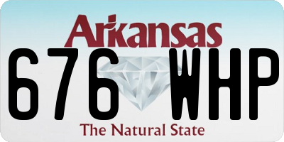 AR license plate 676WHP