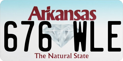 AR license plate 676WLE