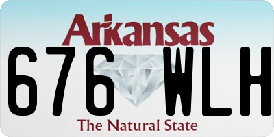 AR license plate 676WLH