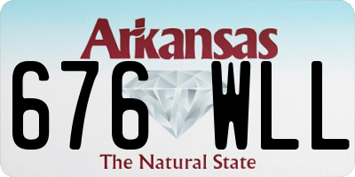 AR license plate 676WLL