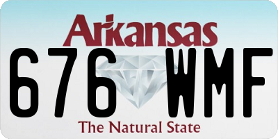 AR license plate 676WMF