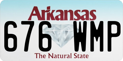 AR license plate 676WMP
