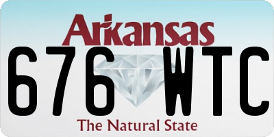 AR license plate 676WTC