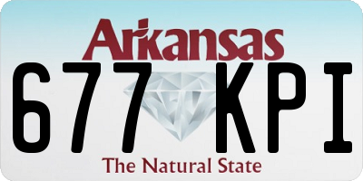 AR license plate 677KPI