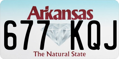 AR license plate 677KQJ