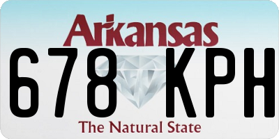 AR license plate 678KPH