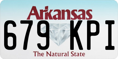 AR license plate 679KPI