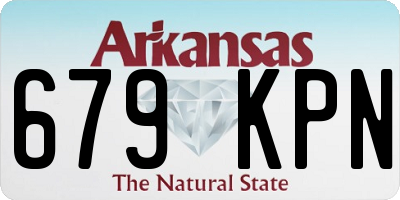 AR license plate 679KPN