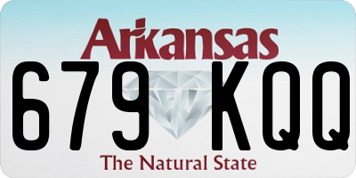 AR license plate 679KQQ