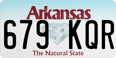 AR license plate 679KQR