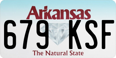 AR license plate 679KSF