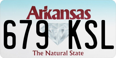 AR license plate 679KSL
