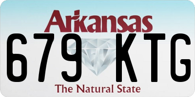 AR license plate 679KTG
