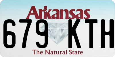 AR license plate 679KTH