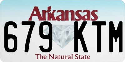 AR license plate 679KTM