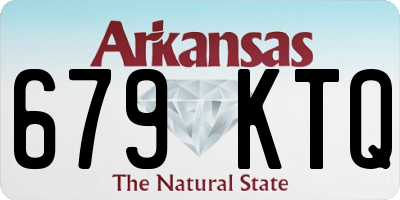 AR license plate 679KTQ