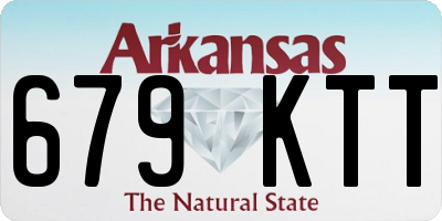AR license plate 679KTT