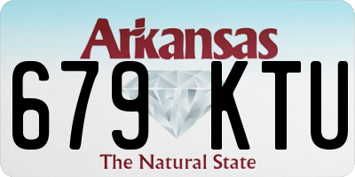 AR license plate 679KTU