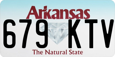 AR license plate 679KTV